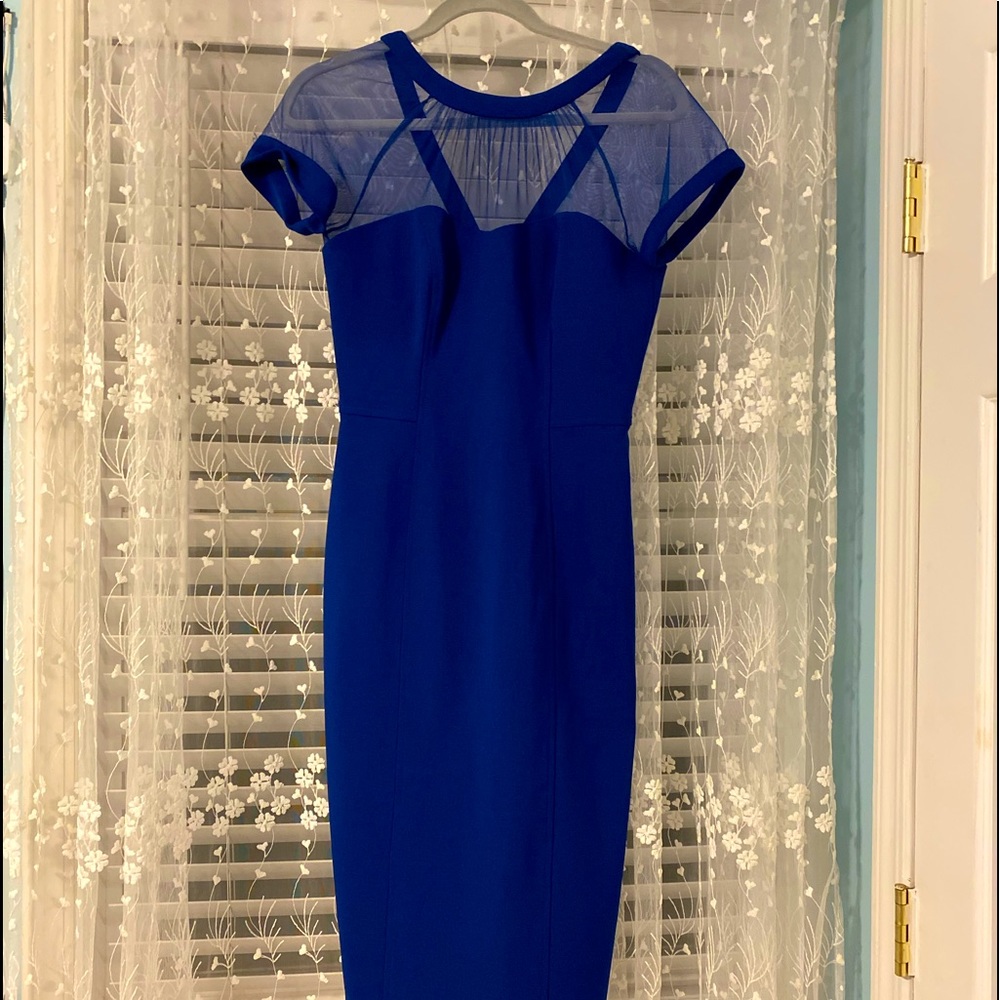 Blue dress